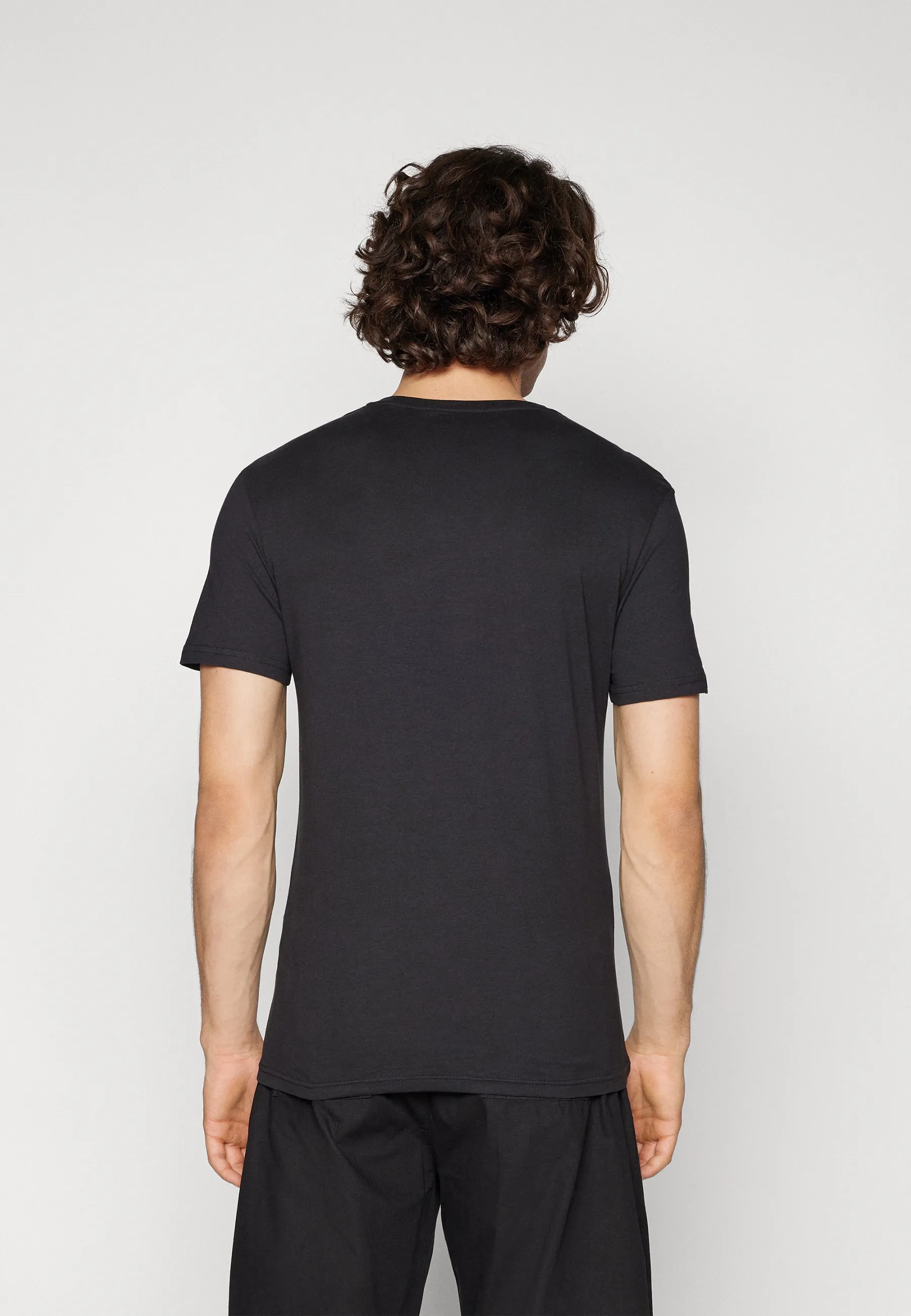 3 PACK - T-shirt basic -  black/ white