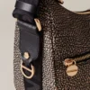 Borbonese LUNA BAG SMALL X11 OP NAT NERO