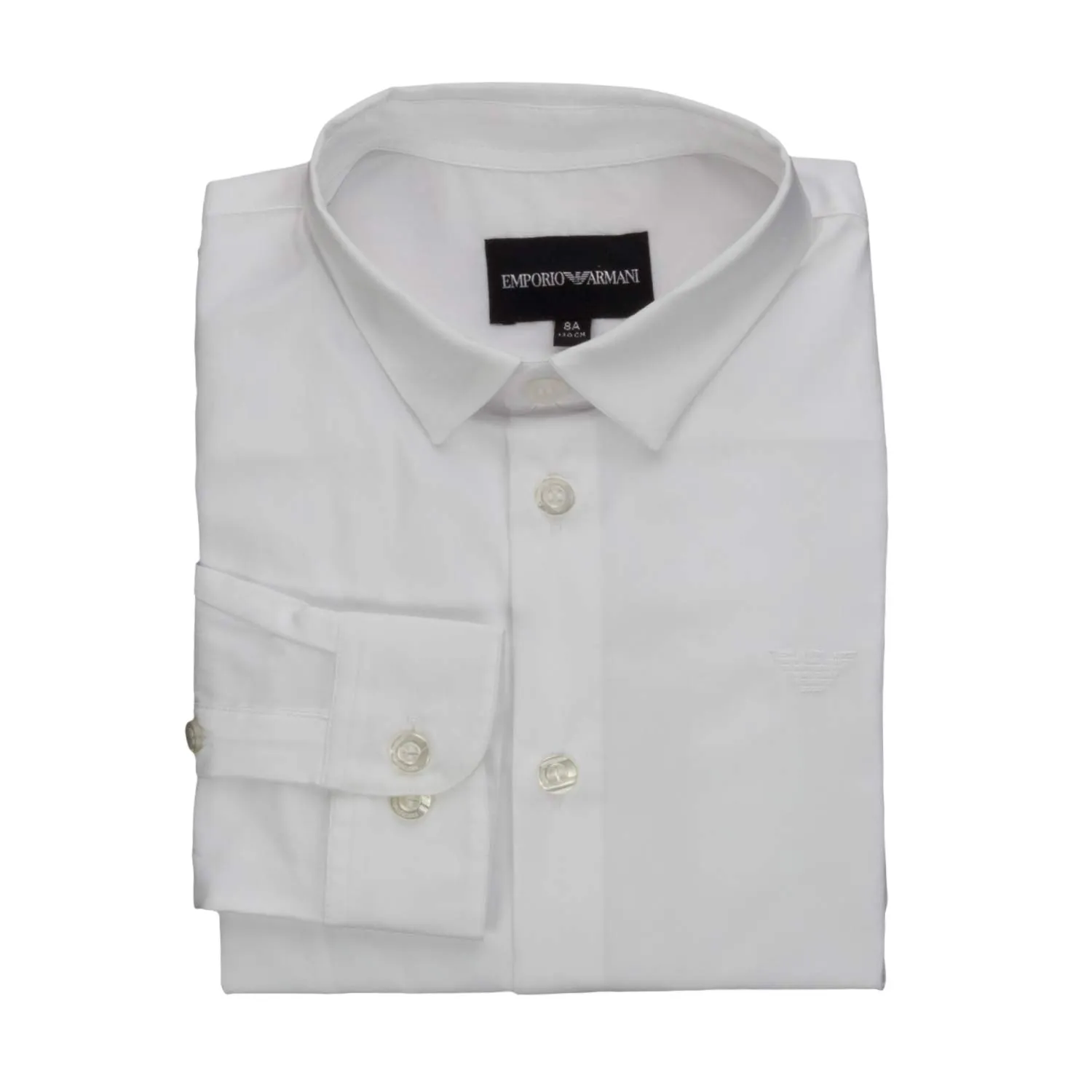 Camicia Popeline Bianca Bambino E Teen