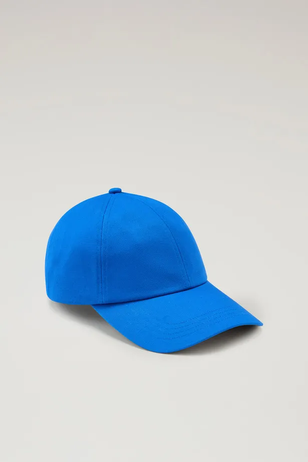 Cappellino in twill di puro cotone                                                                                              