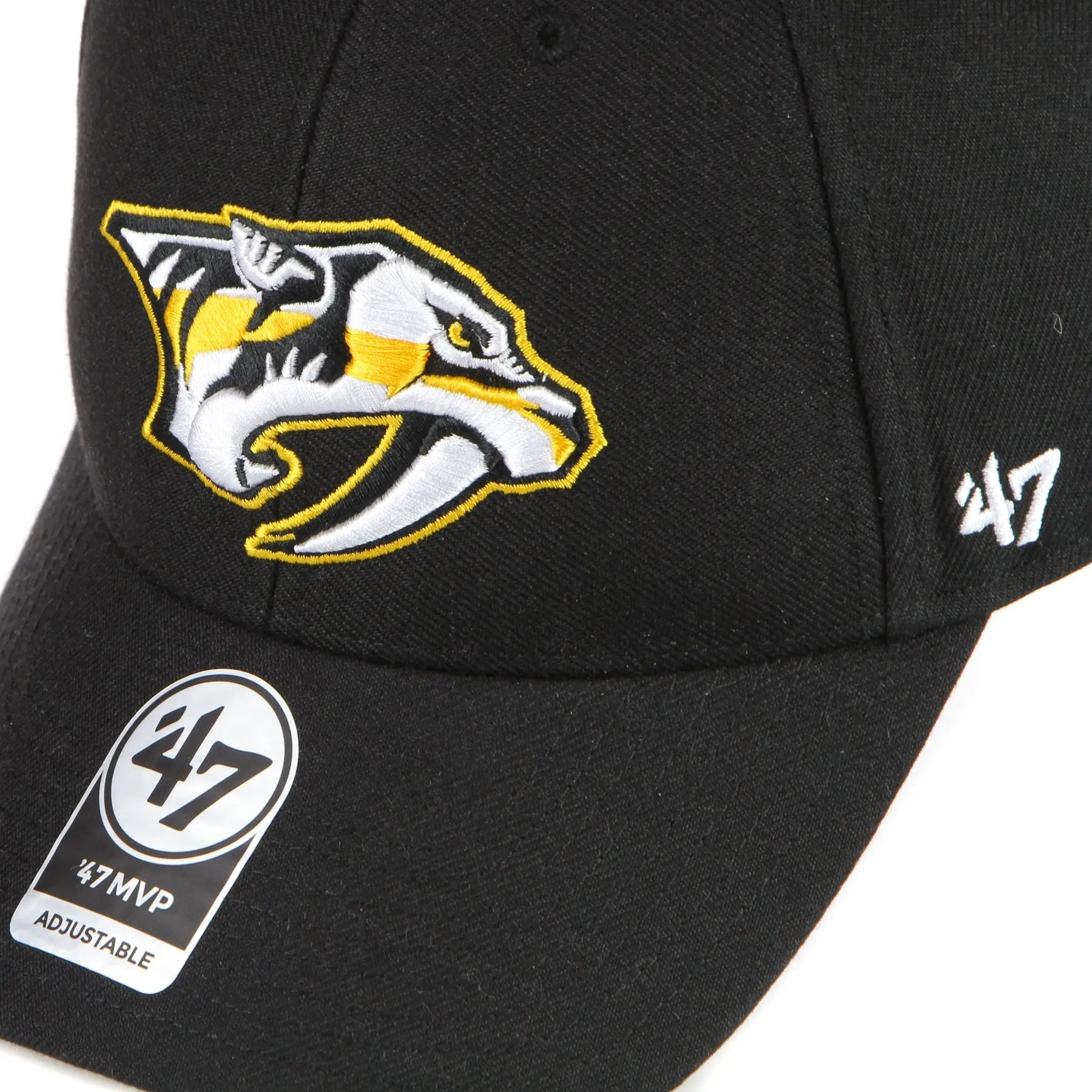 Cappellino Visiera Curva Uomo Nhl Mvp Naspre Black