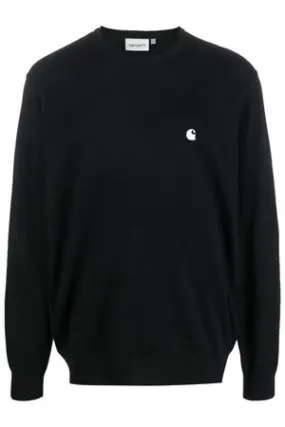 CARHARTT WIP Abbigliamento,Maglieria Maglia in misto di lana d'agnello nero 