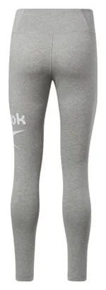 Collant lunghi Reebok Big Logo Donna Grigio