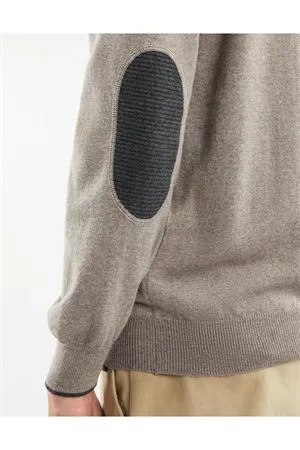 FAY Abbigliamento,Maglieria Pull in maglia di lana rasata beige 