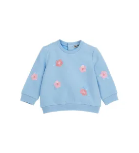 --Felpa con fiori-
