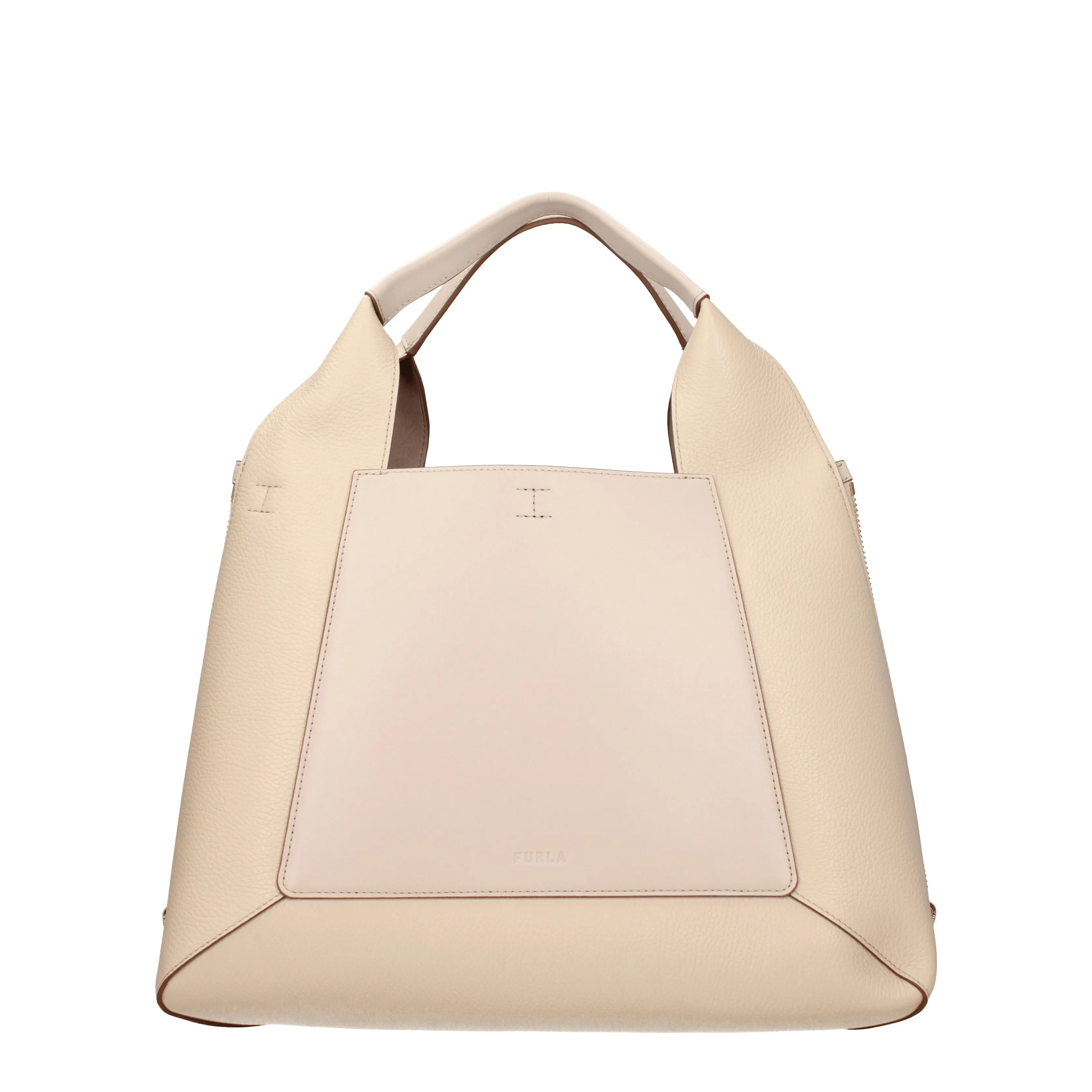Furla Borse a Mano Gilda Donna Pelle Beige/Ballerina