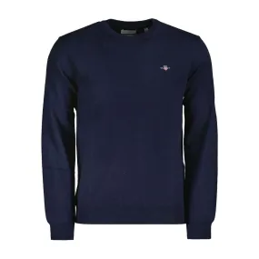      GANT MAGLIONE GIROCOLLO IN COTONE E LANA  