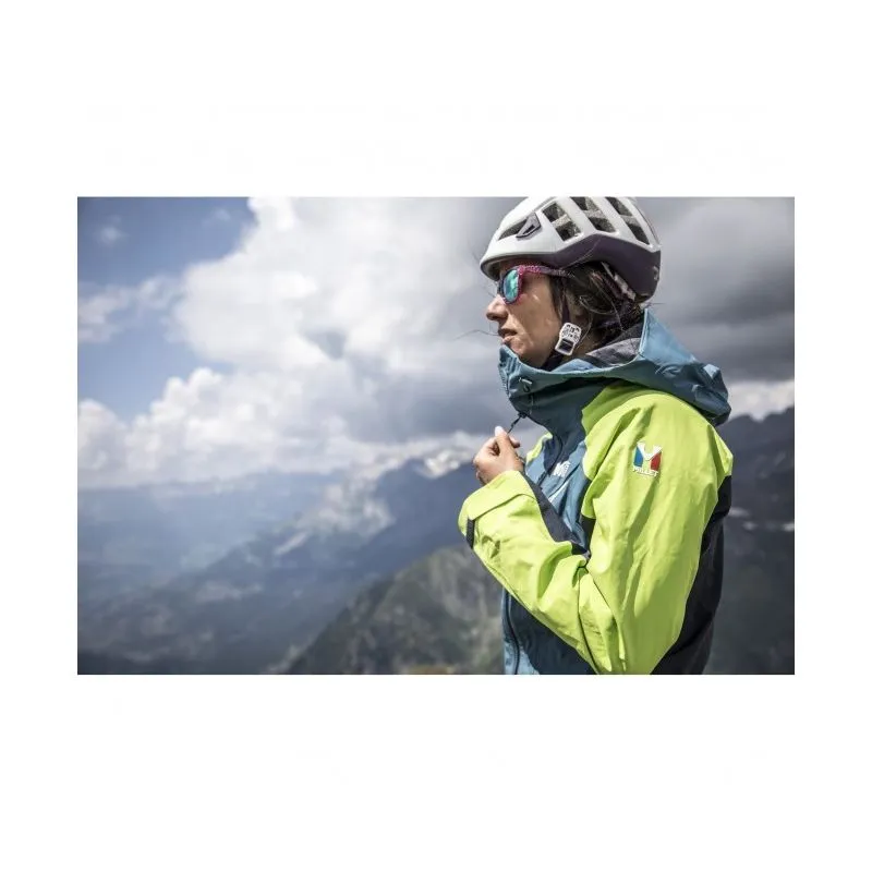 Giacca protettiva Millet Trilogy V Icon Dual GoreTex Pro (Sapphire/ Dawn) Donna