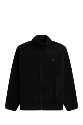 GIUBBOTTO UOMO FRED PERRY SHERPA BLACK