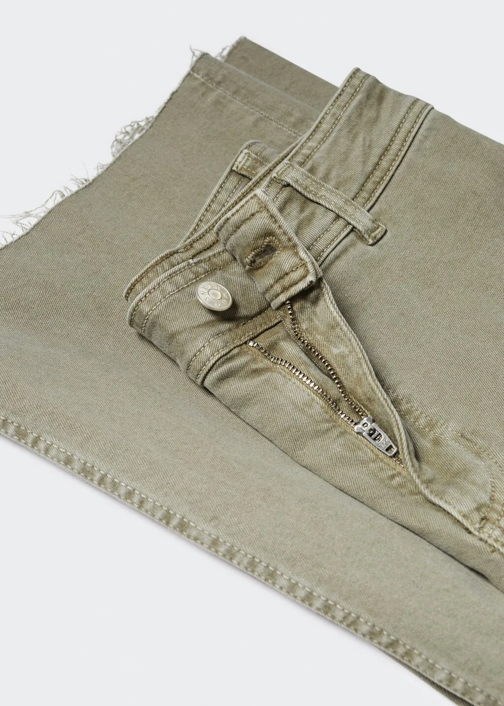 Jeans culotte vita alta