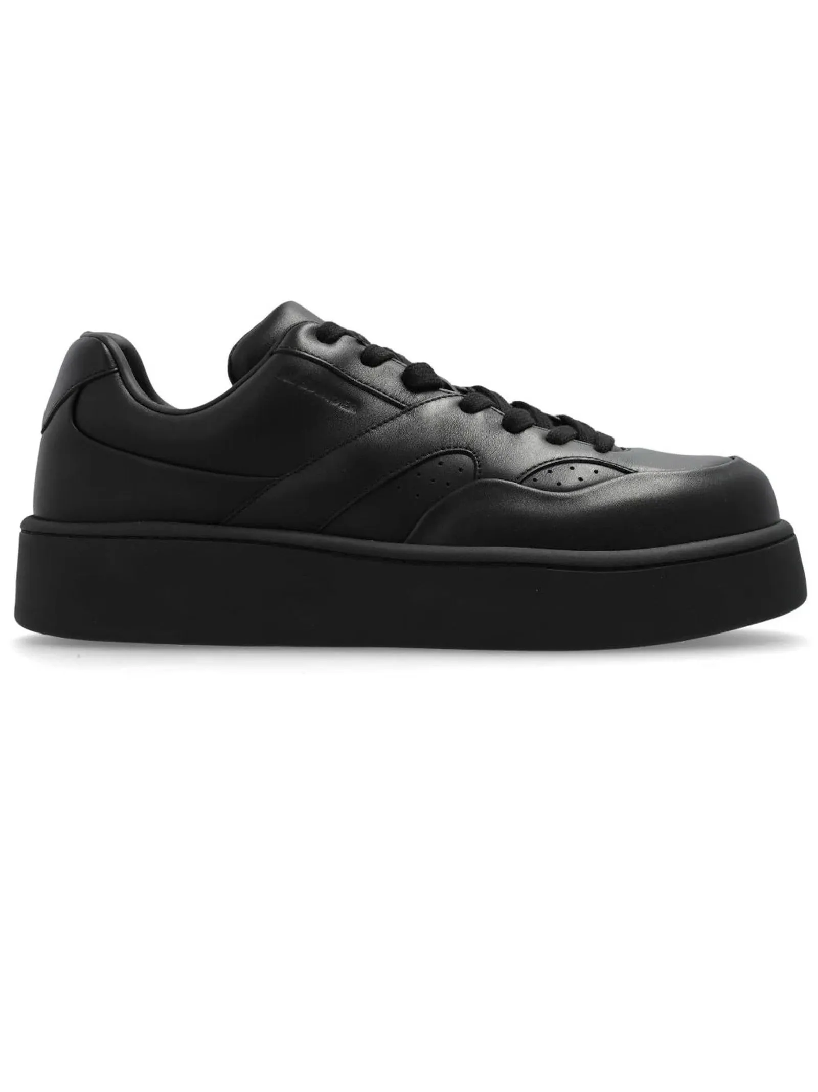 JIL SANDER Calzature,Sneakers Sneakers in pelle nera 