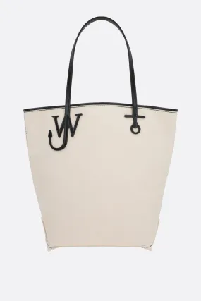  JW ANDERSON borsa tote Tall Anchor in canvas 