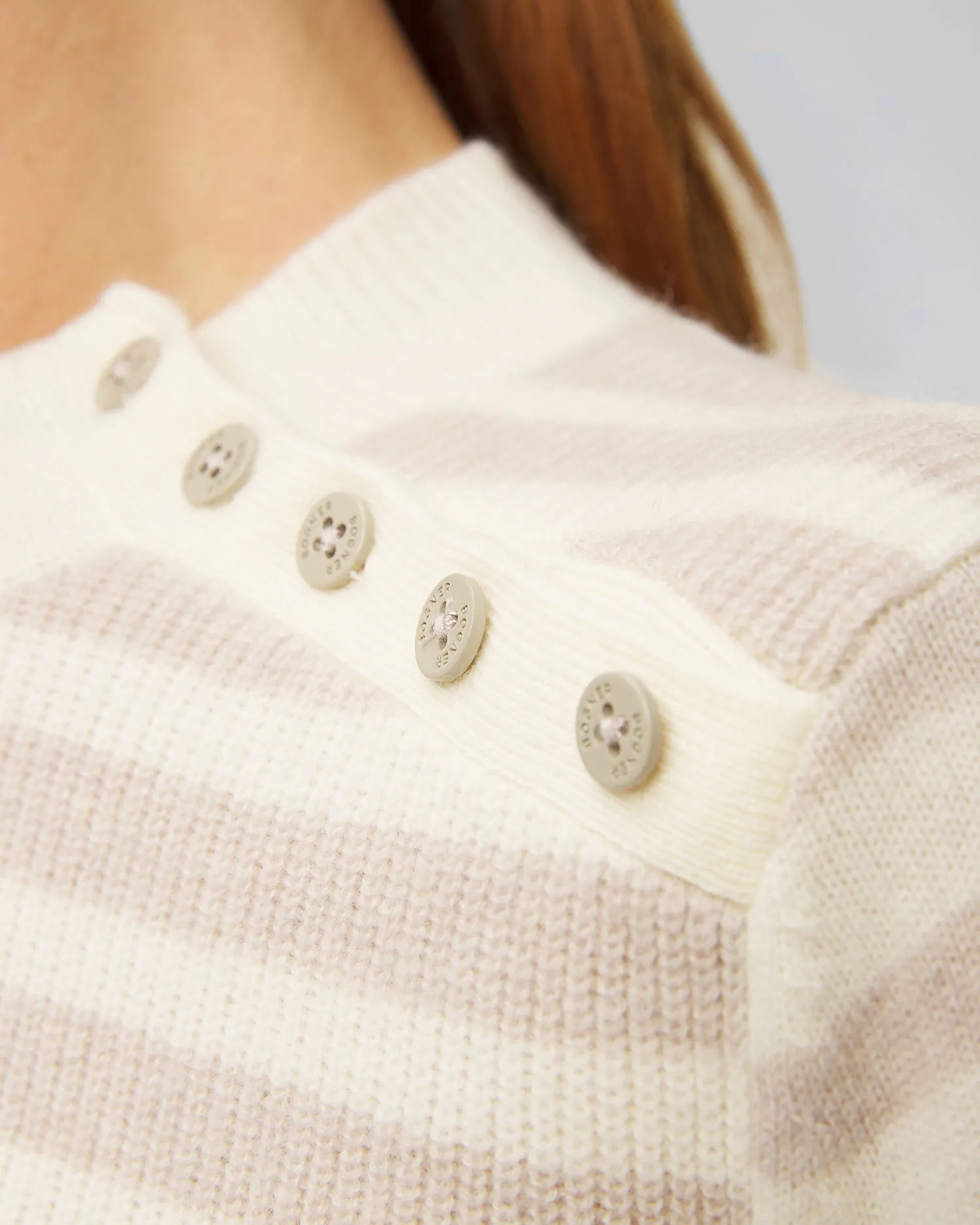 Maglione di lana da donna Bogner JAREN Beige 86442761-133