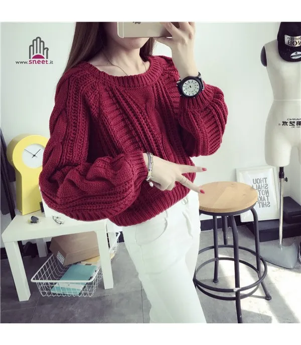 Maglione girocollo Lerj Oversize
