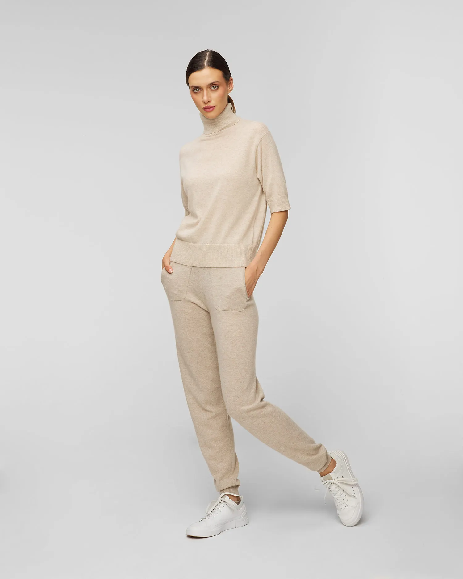 Maglione in cashmere da donna Allude Turtleneck-sweater 11204-48