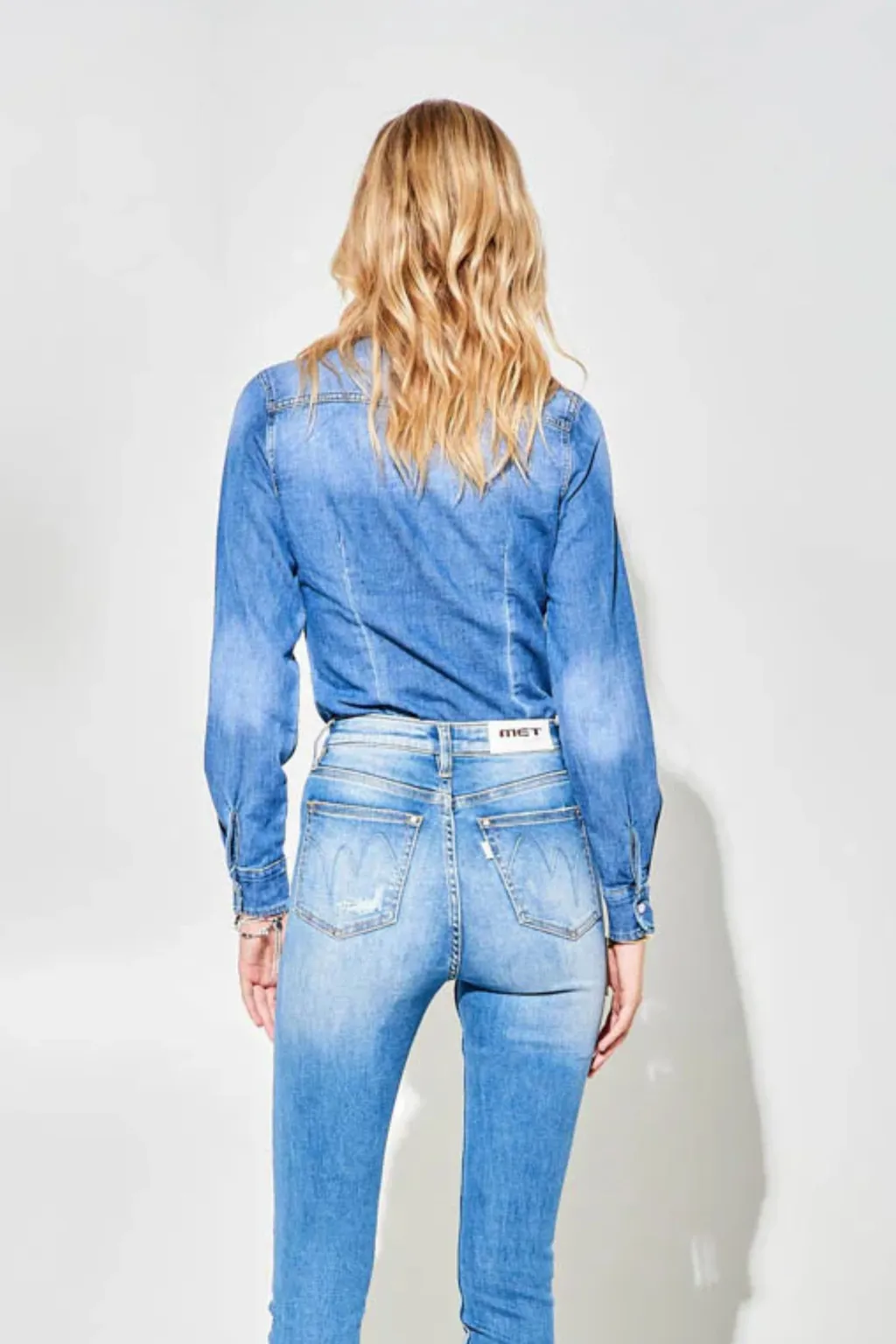 MET CAMICIA JEANS 528