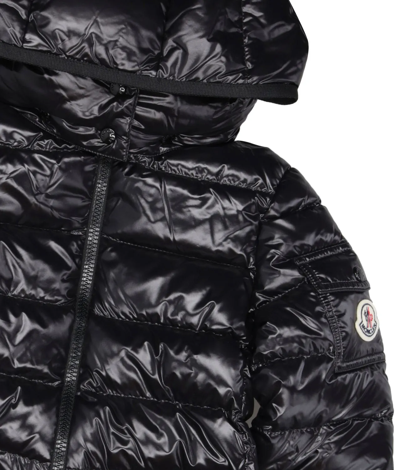 Moncler Junior | Giubbotto Moka Nero