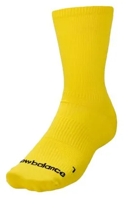New Balance Run Flat Mid calzini unisex giallo