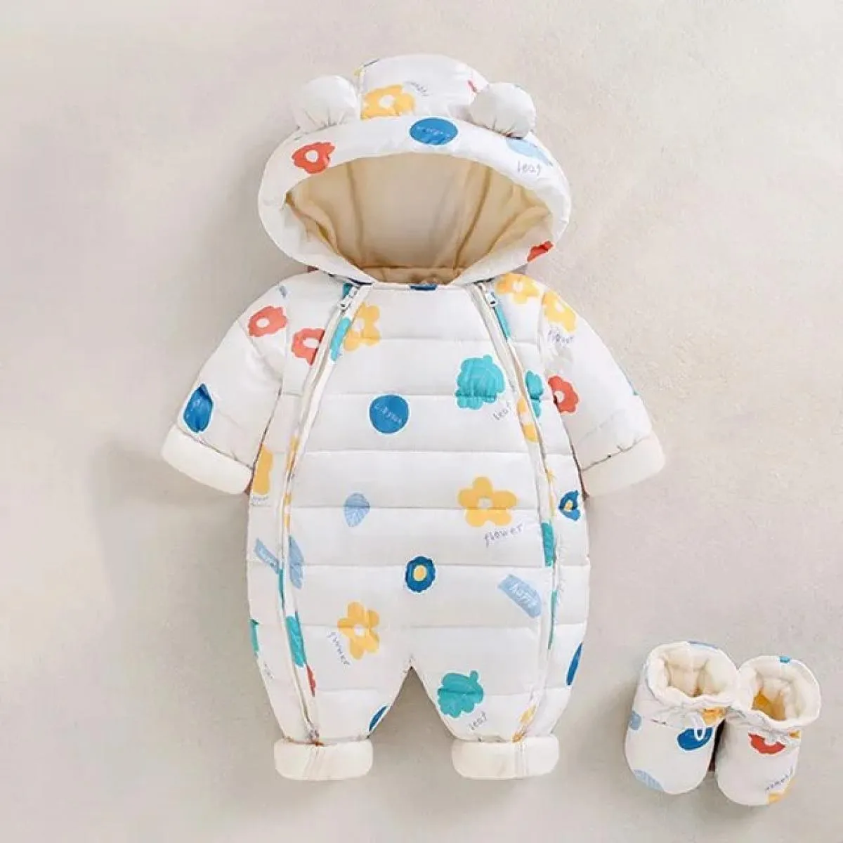 Nuovo nato autunno inverno generale per bambini neonato addensare vestiti ragazzo con cappuccio costume per bambine abbigliament