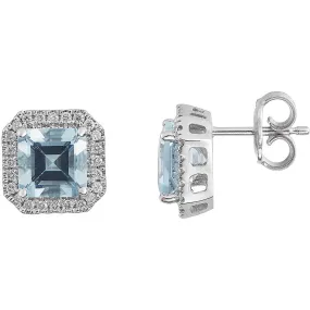 orecchini A Lobo oro Bianco Comete Azzurra prestige