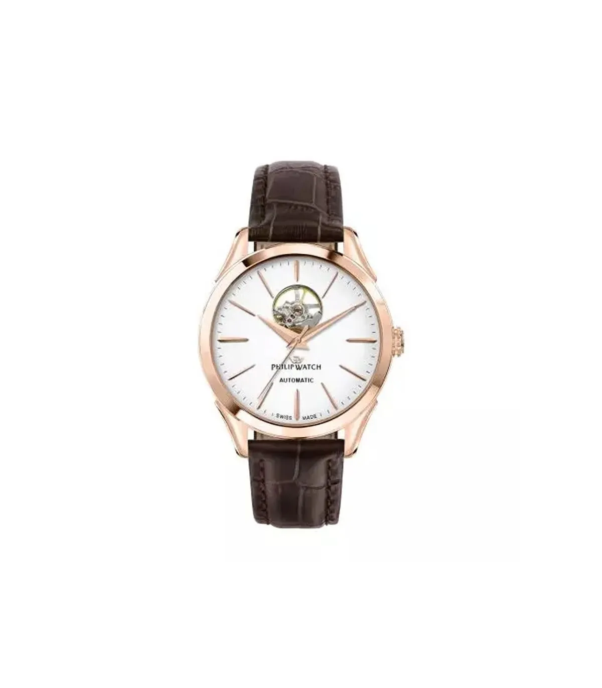 Orologio Uomo Philip Watch Roma Pelle Marrone R8221217001