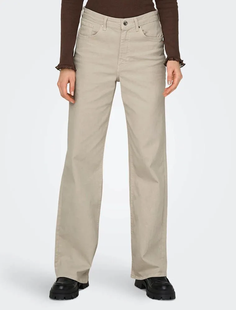 Pantalone Jeans Only - Ecru