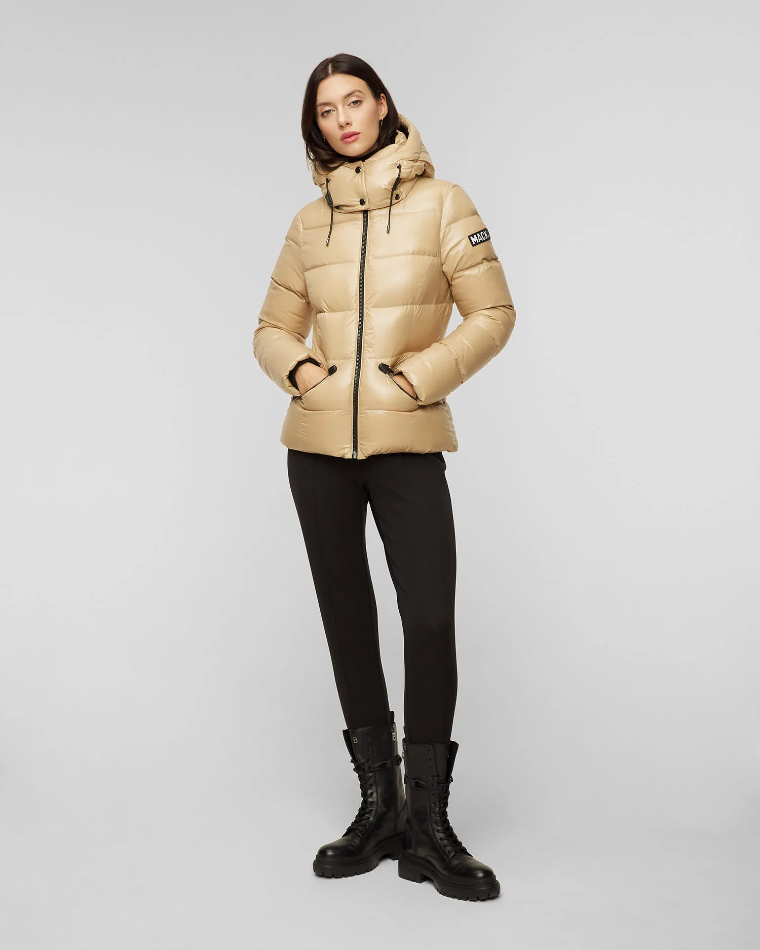 Piumino beige da donna Mackage Madalyn-v p000699-274