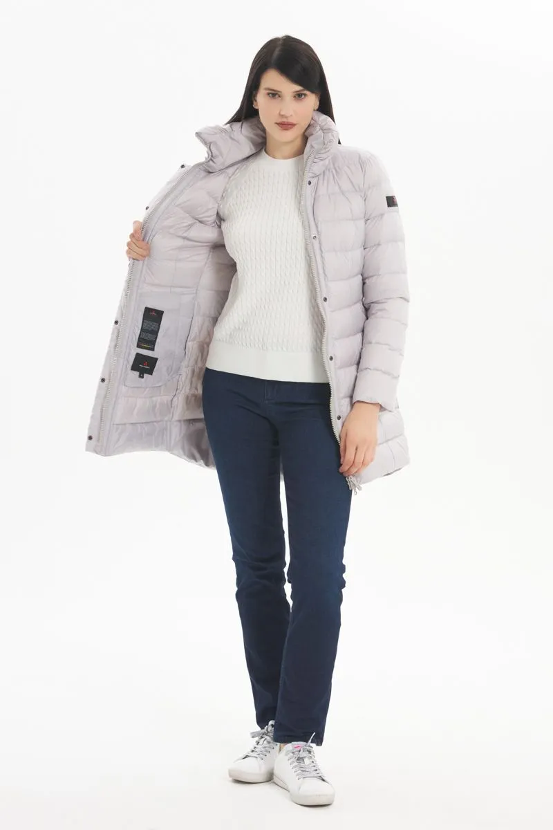 Piumino Donna Beige