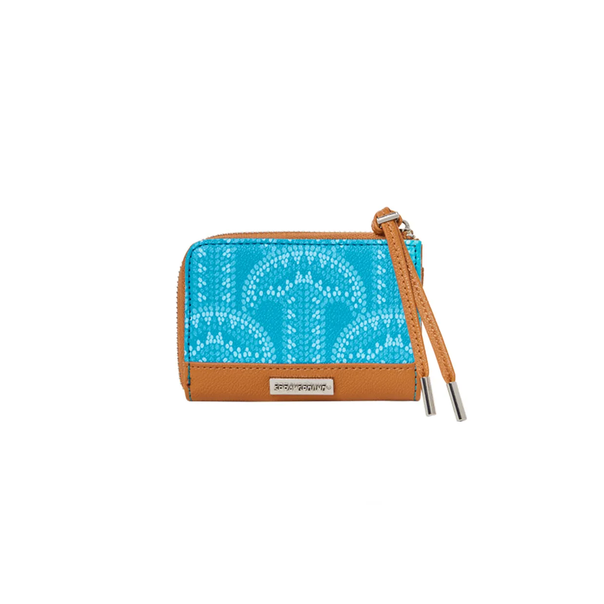 Portafoglio Sprayground Illuchains Turchese / Marrone