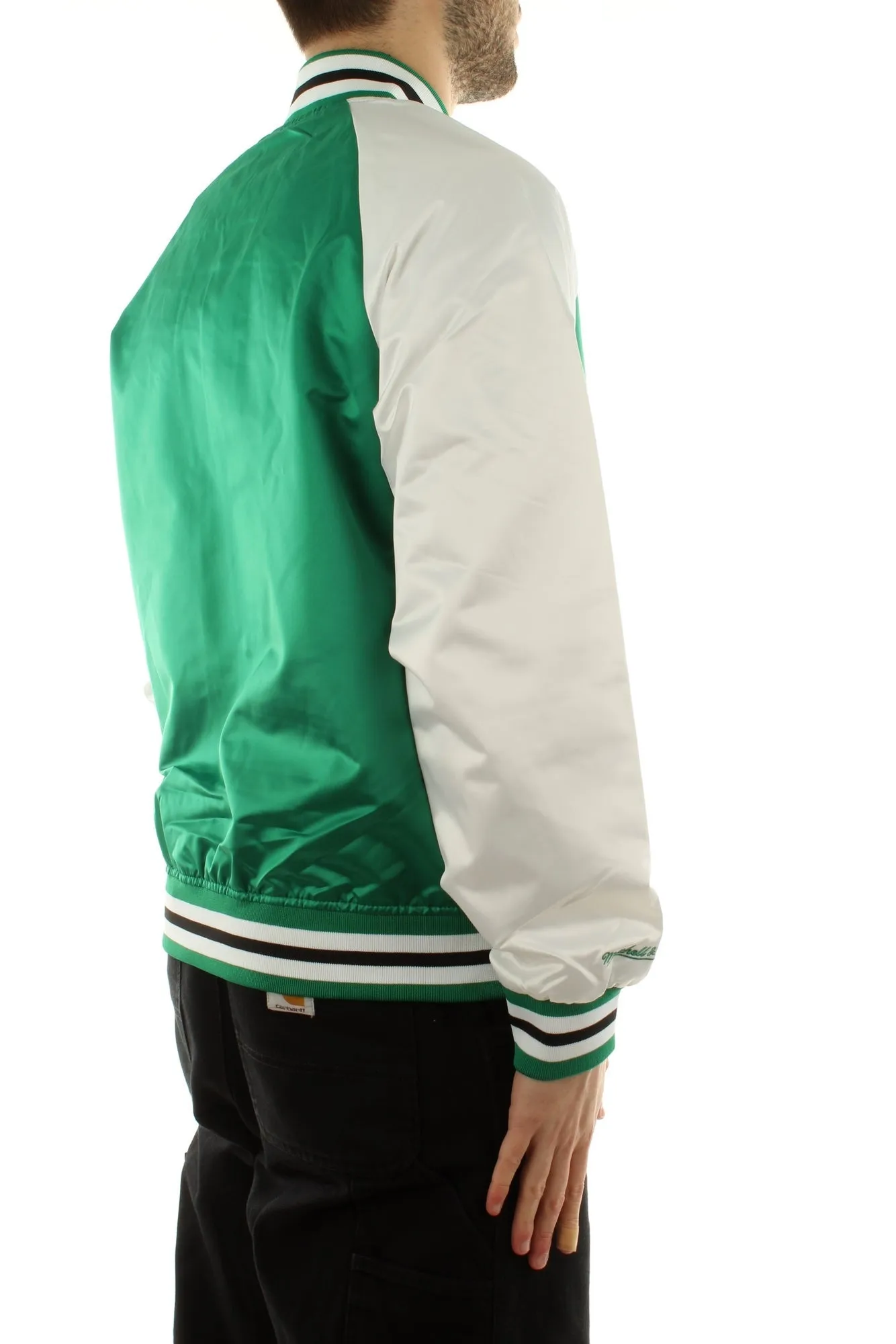 ----------Primetime Lw Satin Jacket Boston Celtics---------