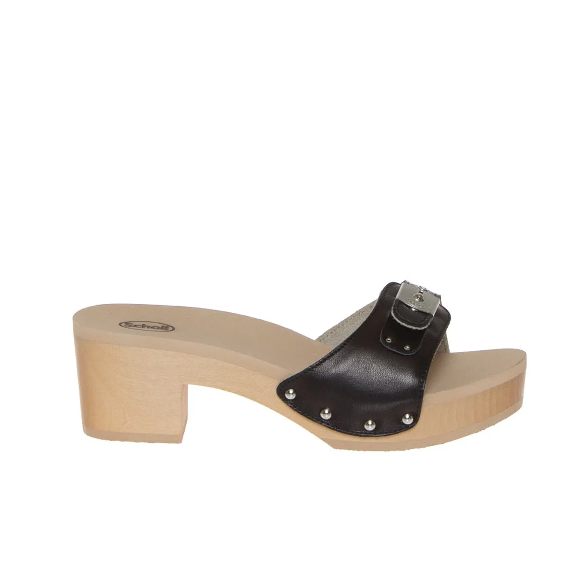 SCHOLL ICONIC PESCURA IBIZA ZOCCOLO NERO  