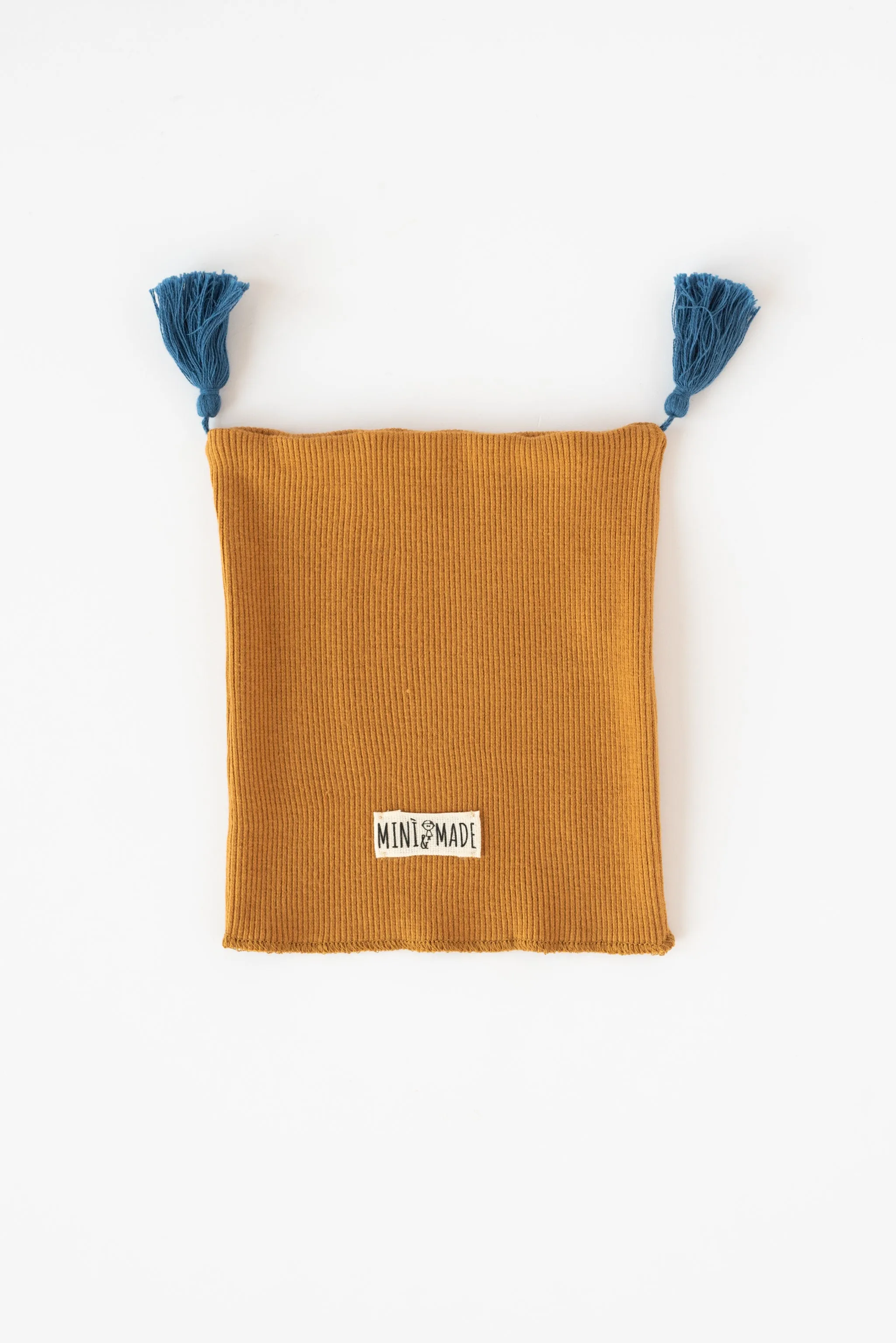 SPINACINO CAPPELLINO  cotone a costine ocra