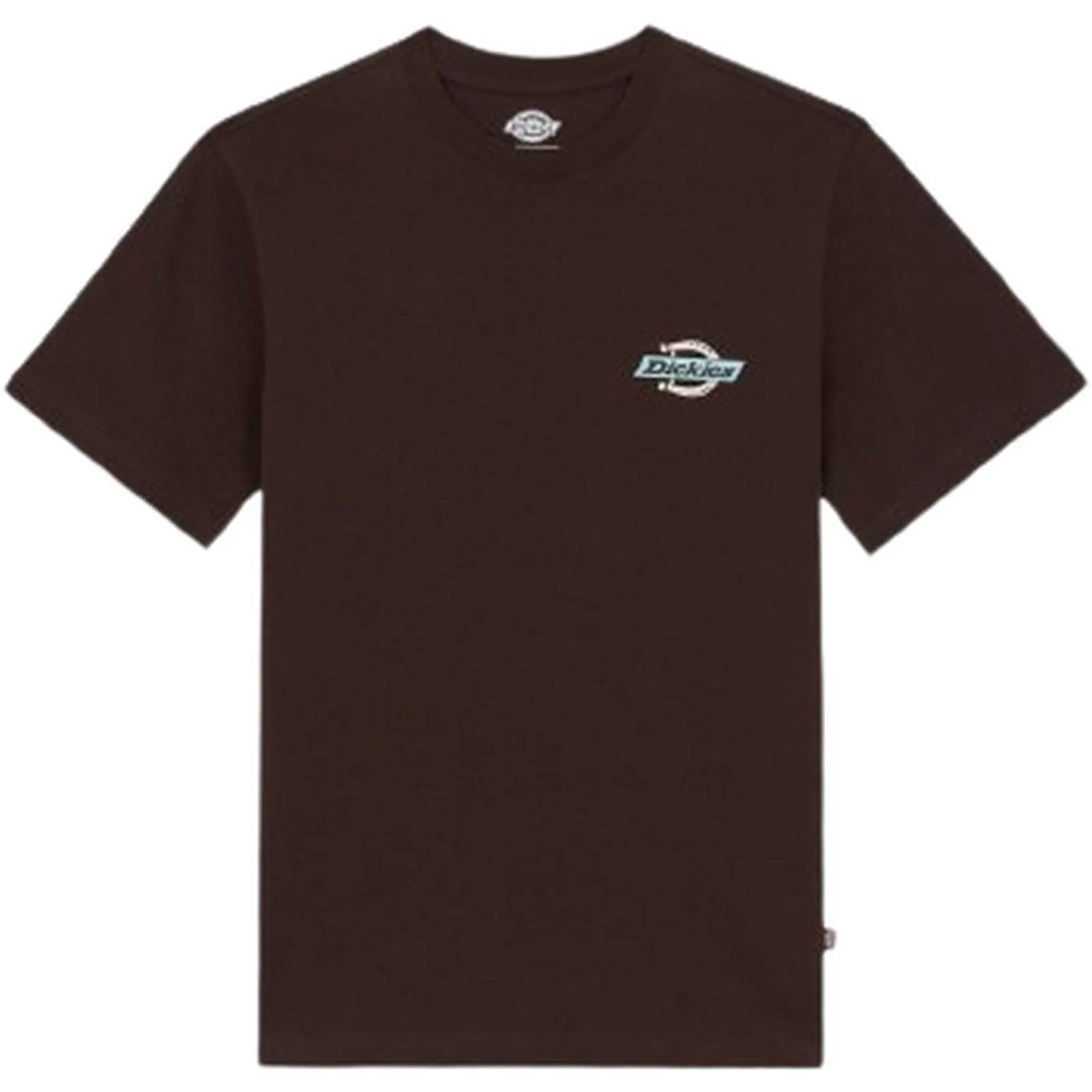 T-shirt Uomo Dickies - Ss Ruston Tee - Marrone