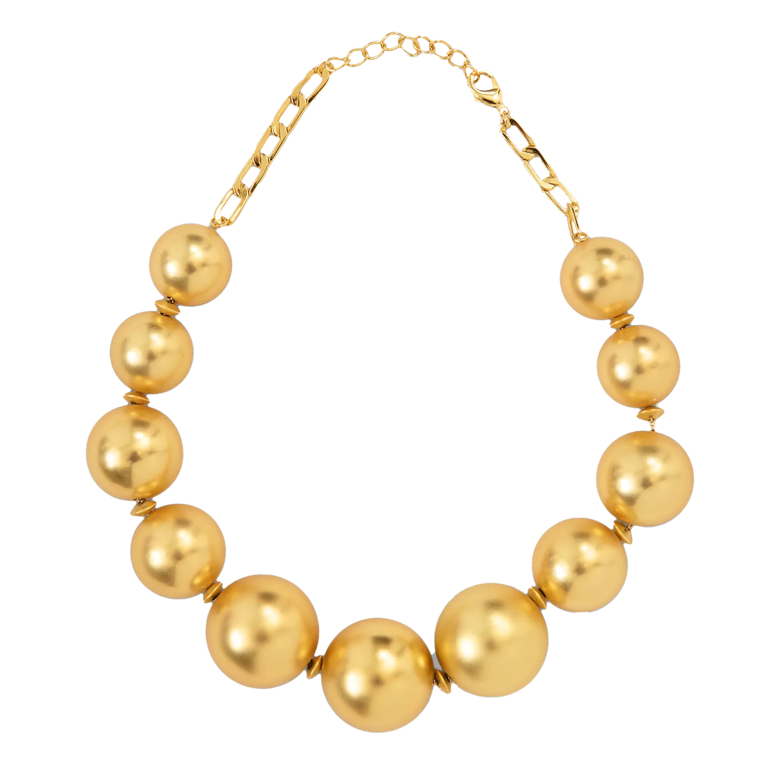  TARA JARMON   BELLADONE - Collana con grosse perle | Giallo