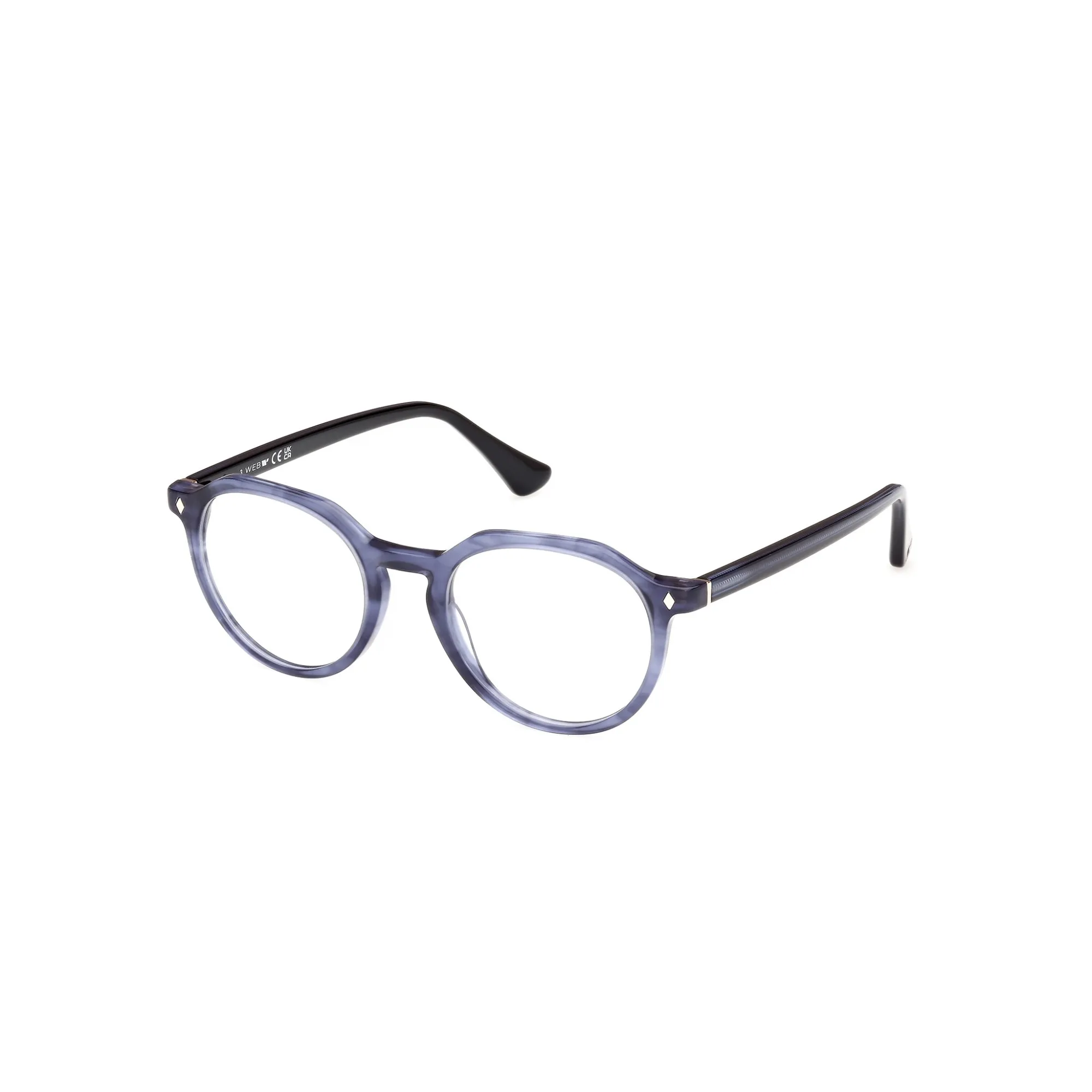   Web WE 5427 - 092  Blu/righe | Occhiale Da Vista Uomo 