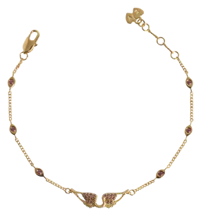  ZADIG&VOLTAIRE   ROCK - Bracciale in ottone dorato | Giallo
